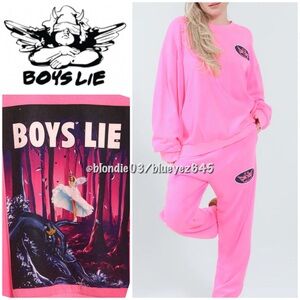 SET Boys Lie Princess Charming Kara sweatshirt XS/S & MAC Jogger sweatpants M